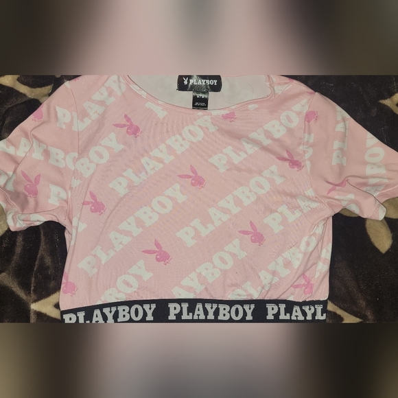 Play boy cropped top - Picture 2 of 2